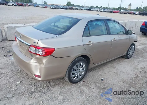 2012 Toyota Corolla Le from USA, damaged, VIN 2T1BU4EE0CC884542